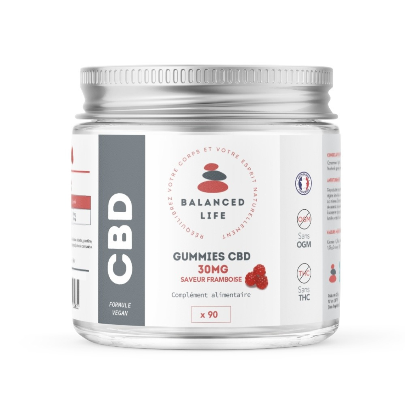 Gummies CBD Vegan 90x30mg – la détente à l’état pur