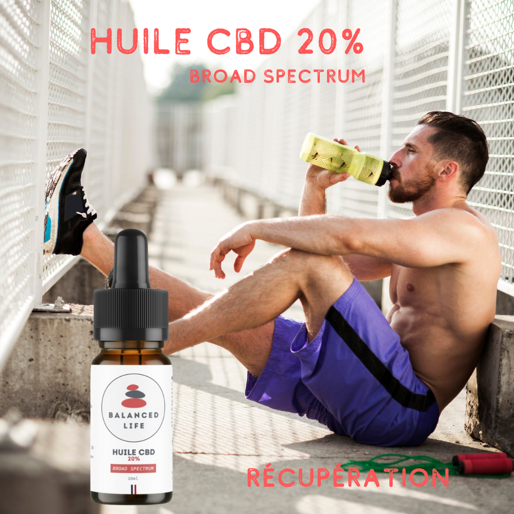 Huile CBD 20% Broad Spectrum – Sérénité Naturelle et Bien-être Premium
