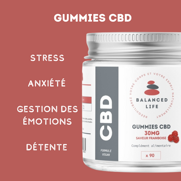 Gummies CBD Vegan 90x30mg – la détente à l’état pur