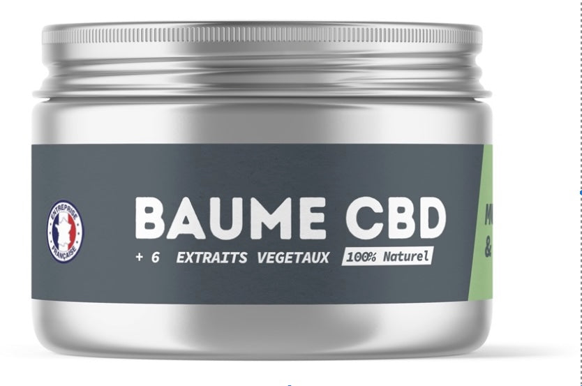 Baume musculaire CBD Bio 1000 mg - 100 ml