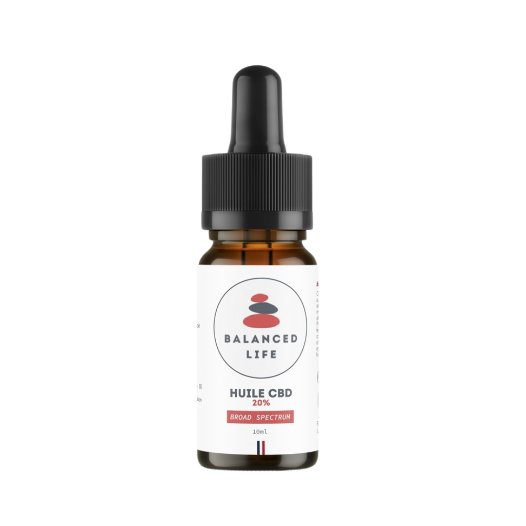 Huile CBD 20% Broad Spectrum – Sérénité Naturelle et Bien-être Premium
